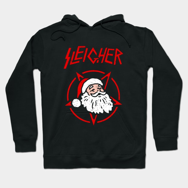 Sleigher Hoodie by dumbshirts